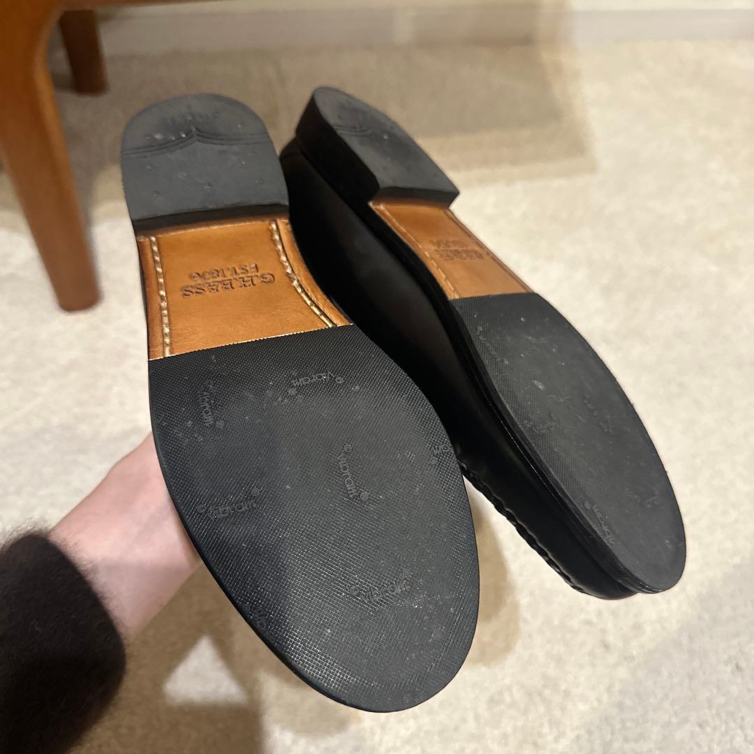 【CLANE×G.H.BASS】 Weejuns ブラックローファー