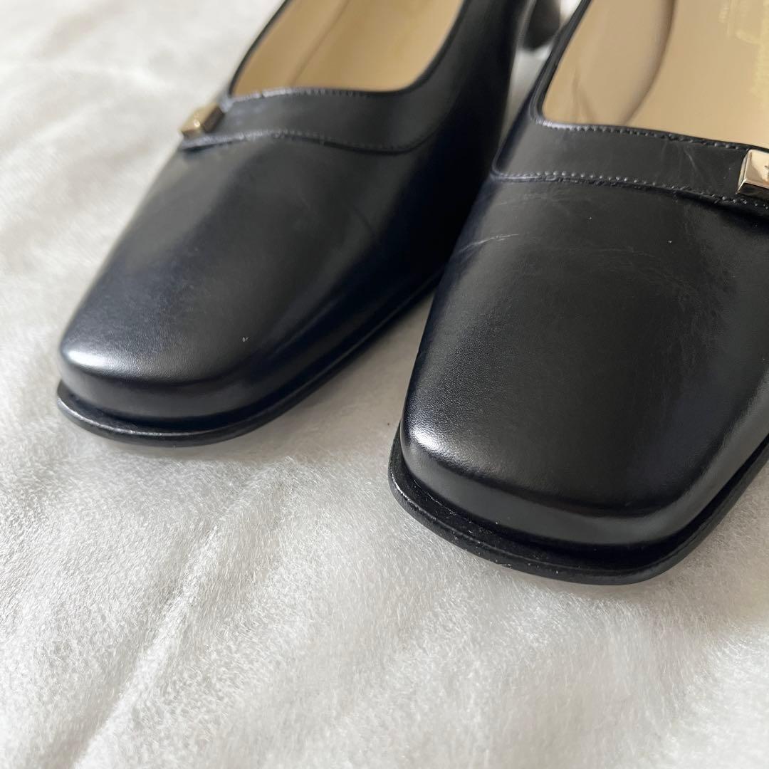 新品未使用✨サルヴァトーレフェラガモ　パンプス　62140 レザー　ブラック