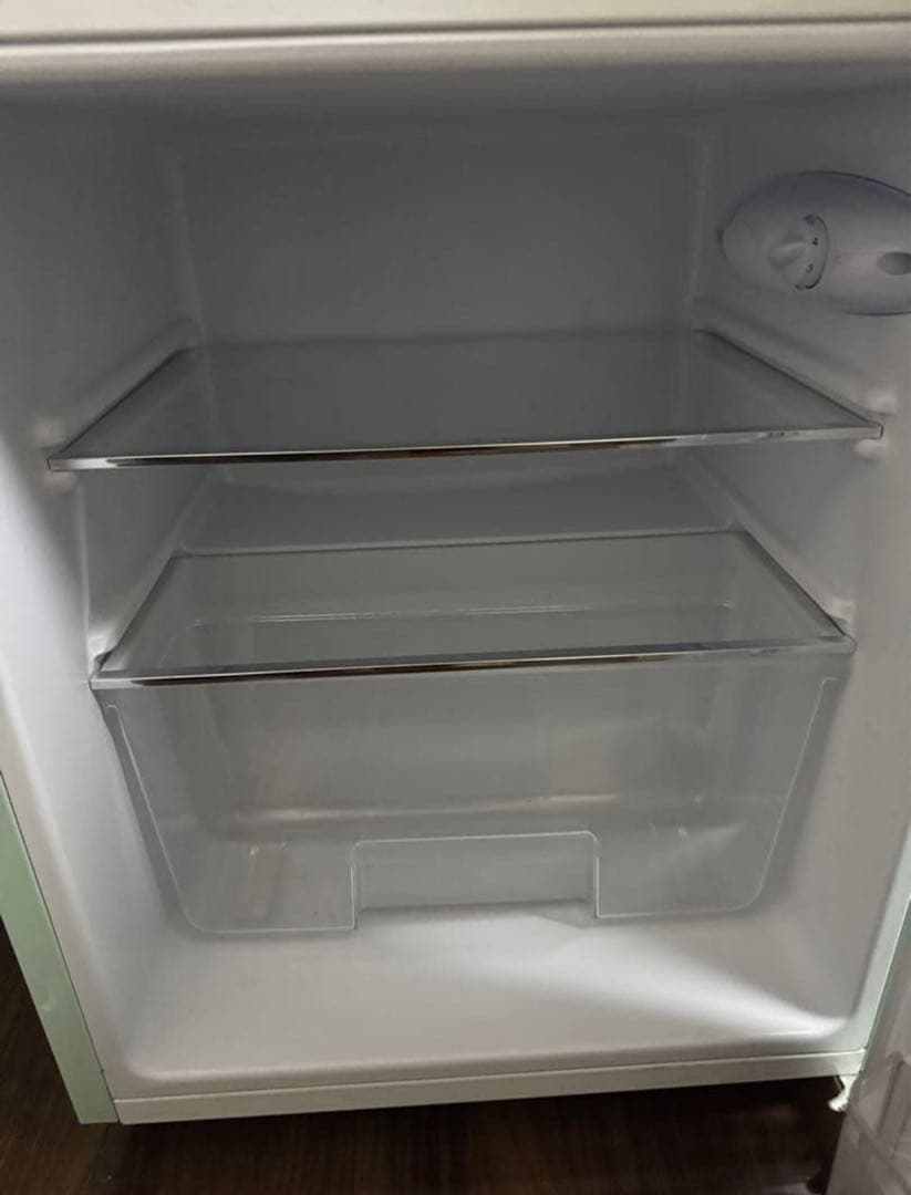 アイリスプラザ 冷凍冷蔵庫 81Lライトグリーン PRR-082D-L