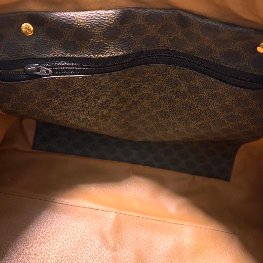 CELINE ボストンバッグ ブラウン/オレンジ