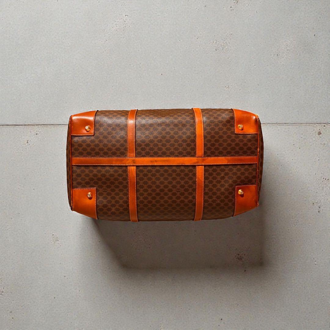 CELINE ボストンバッグ ブラウン/オレンジ