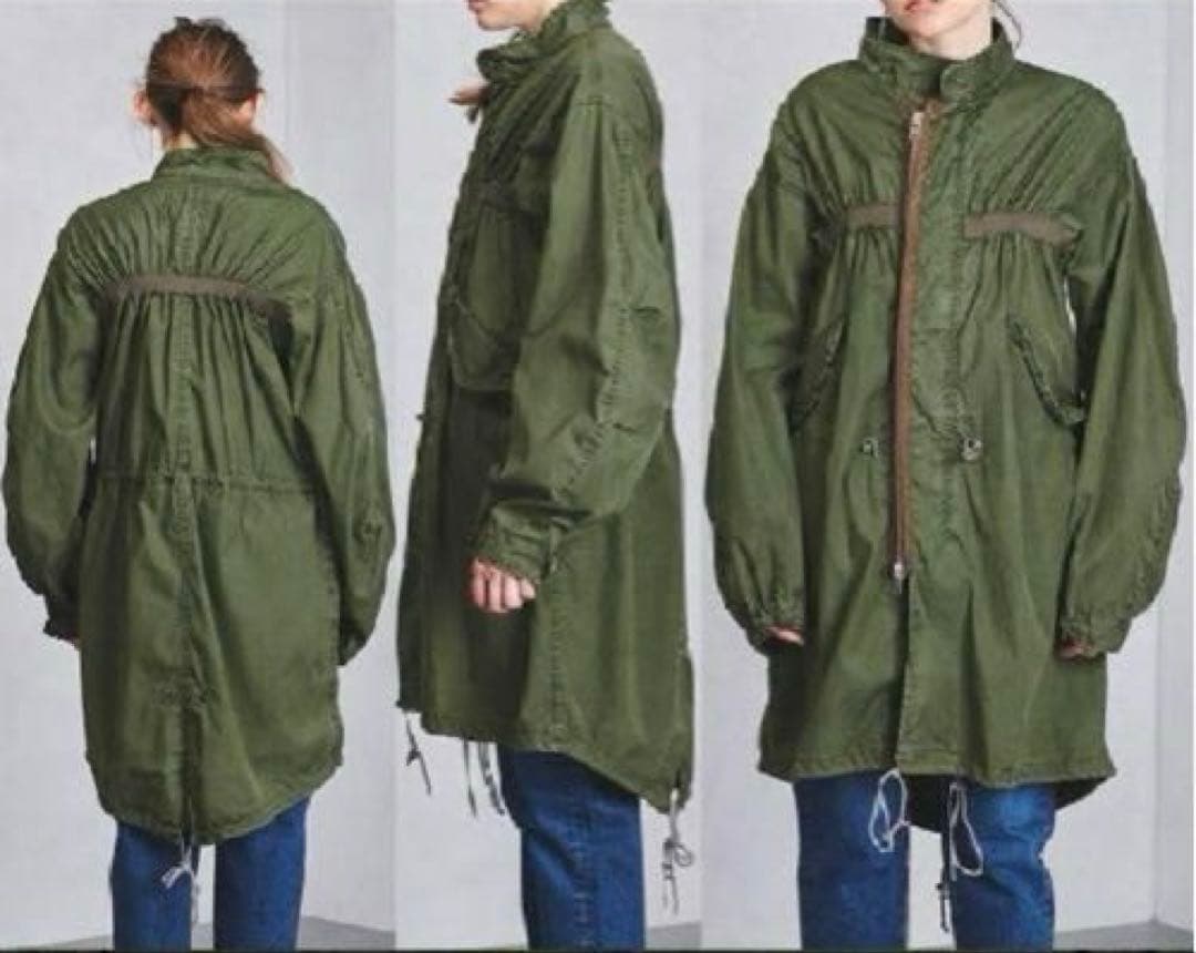 USA製 80's Vintage M-65 Modscoat dahl'ia