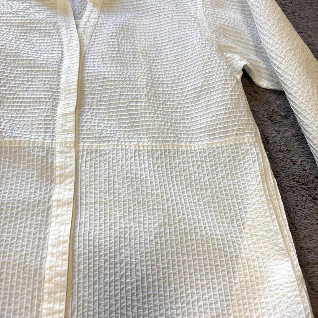 YACCO MARICARD 総ピンタックシャツ　シャツワンピース　未使用品