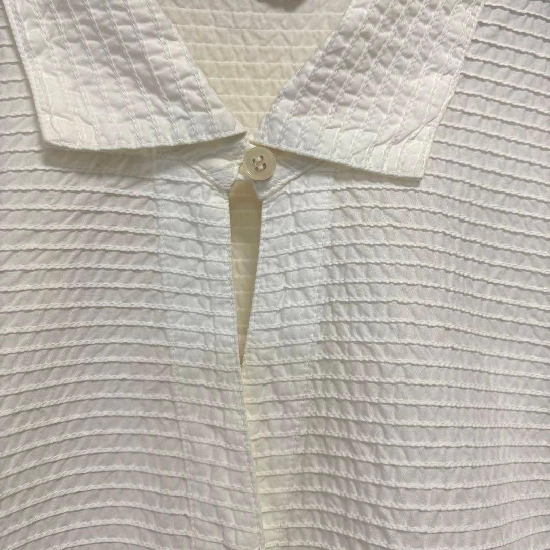 YACCO MARICARD 総ピンタックシャツ　シャツワンピース　未使用品