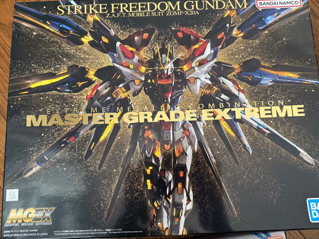 バンダイ　MGEX　ストライクフリーダム　光の翼　セット