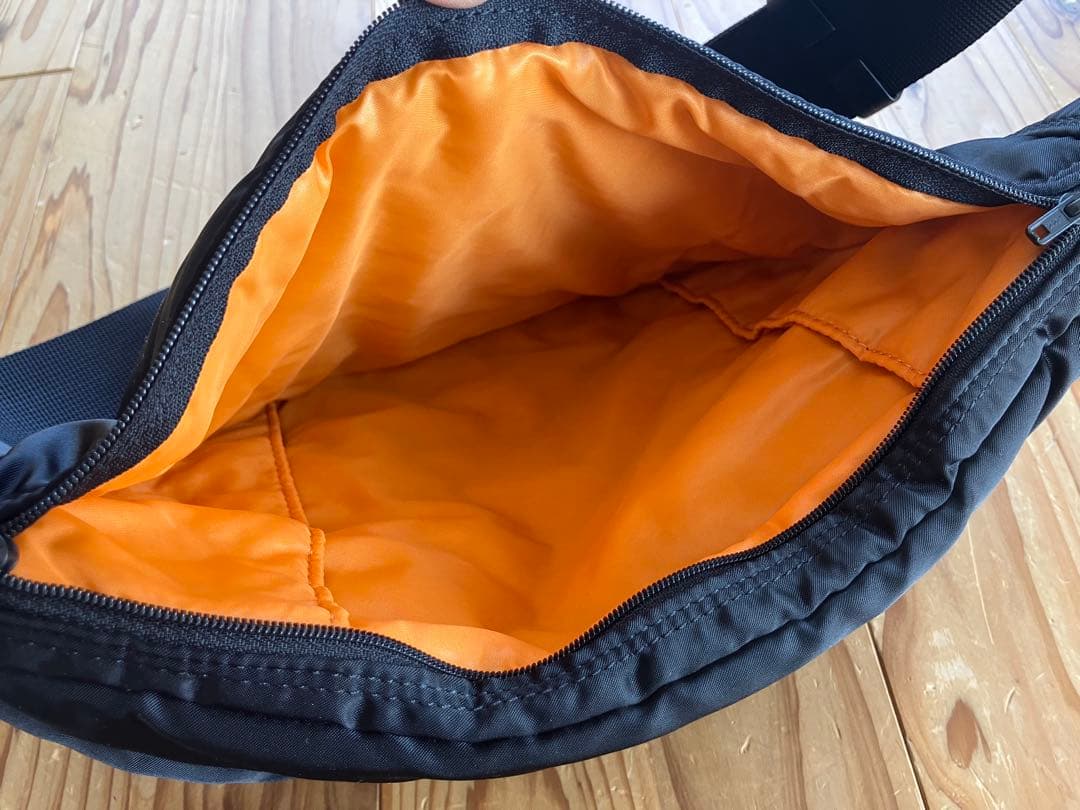 極美品 PORTER ポーター タンカー ウエストバッグ ブラック