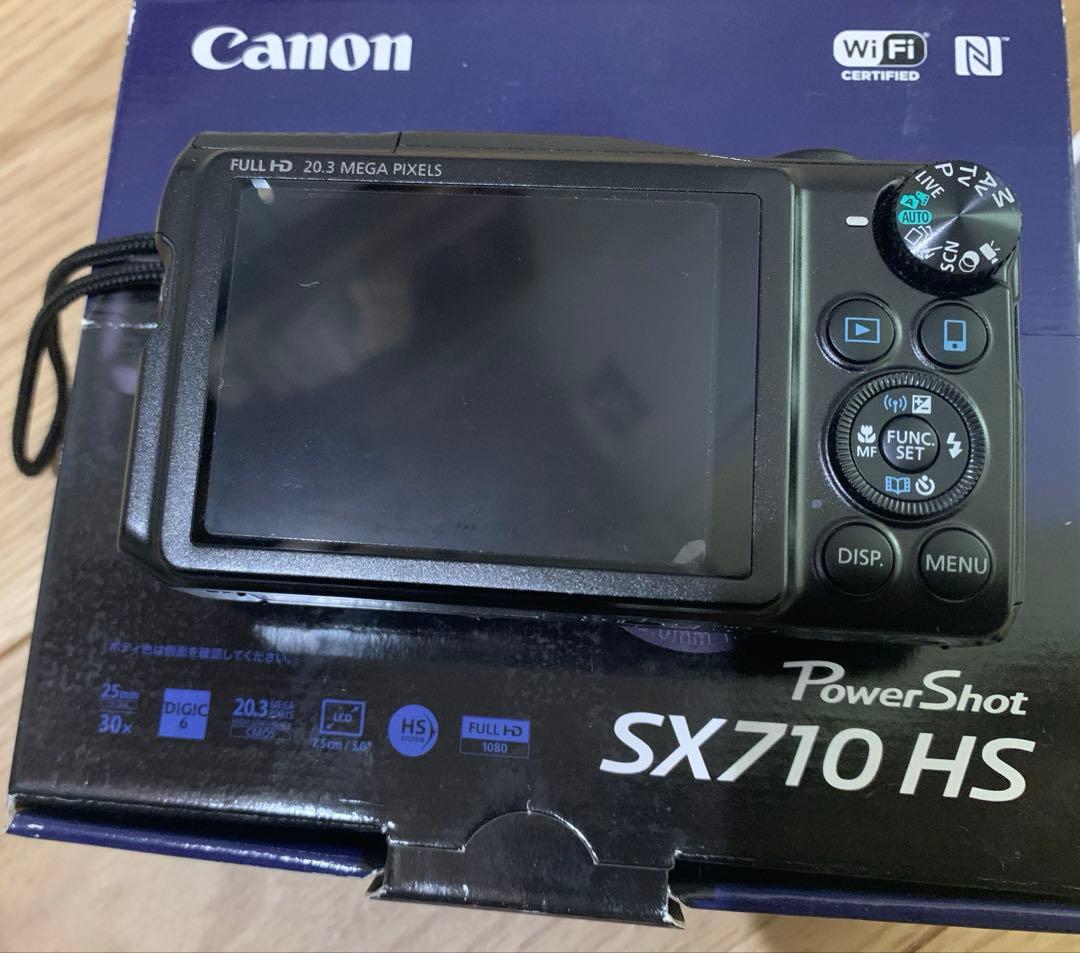 Canon PowerShot SX710 HS ブラック デジタルカメラ