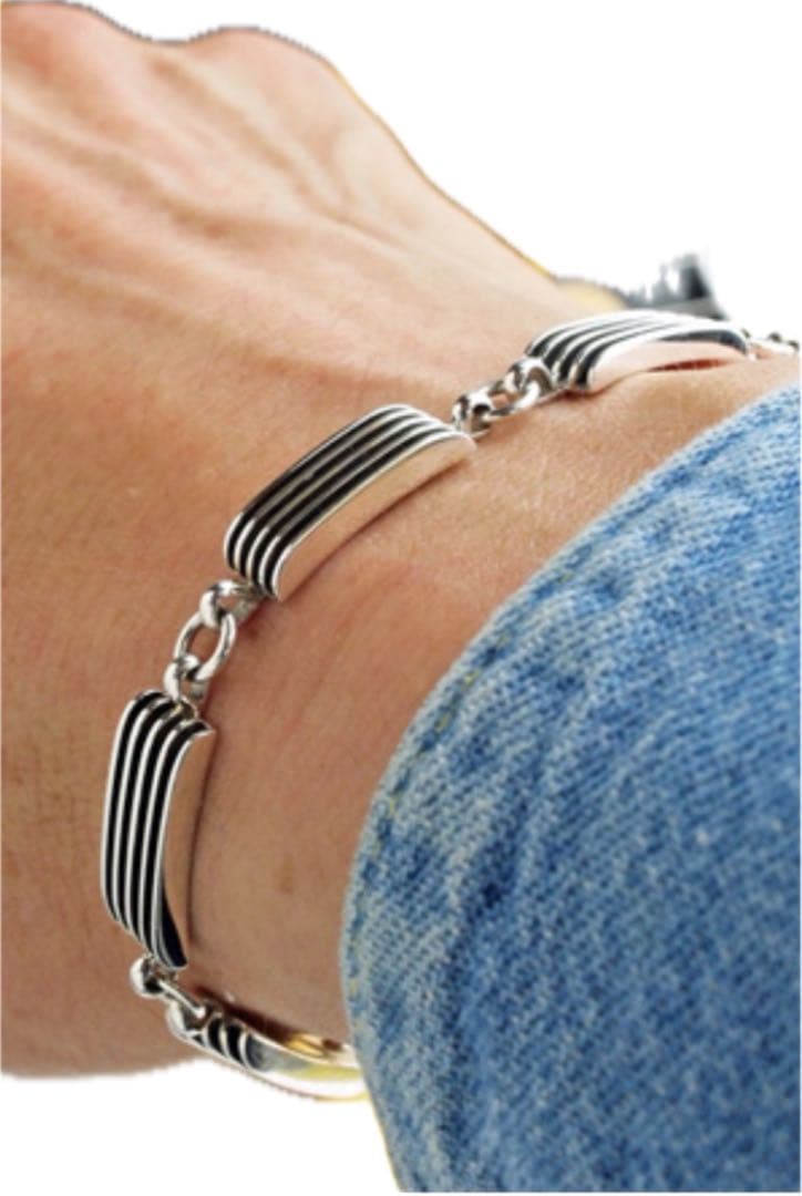 フランシスジョーンズ8ピースエッジプレートブレスレットナバホ