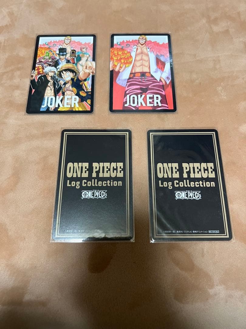 ワンピース　トランプ　ログコレクション