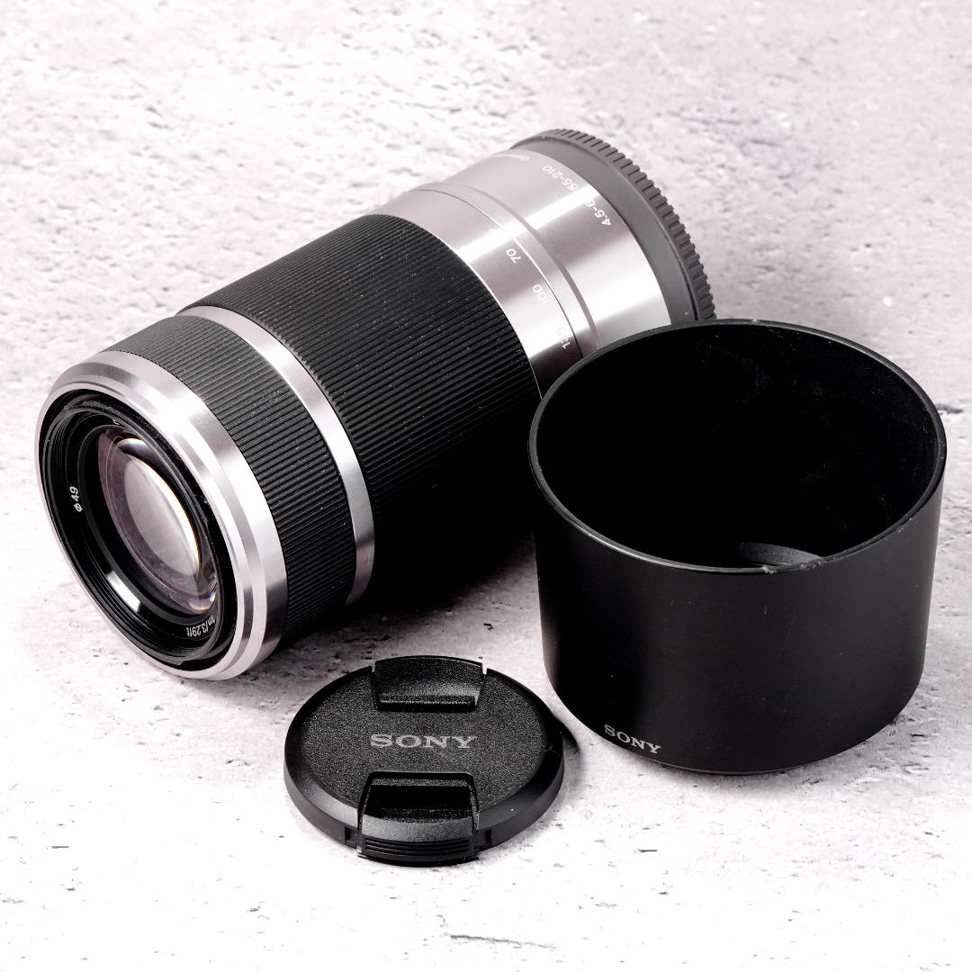 【運動会・スポーツに】SONY 望遠ズームレンズ SEL55210 698