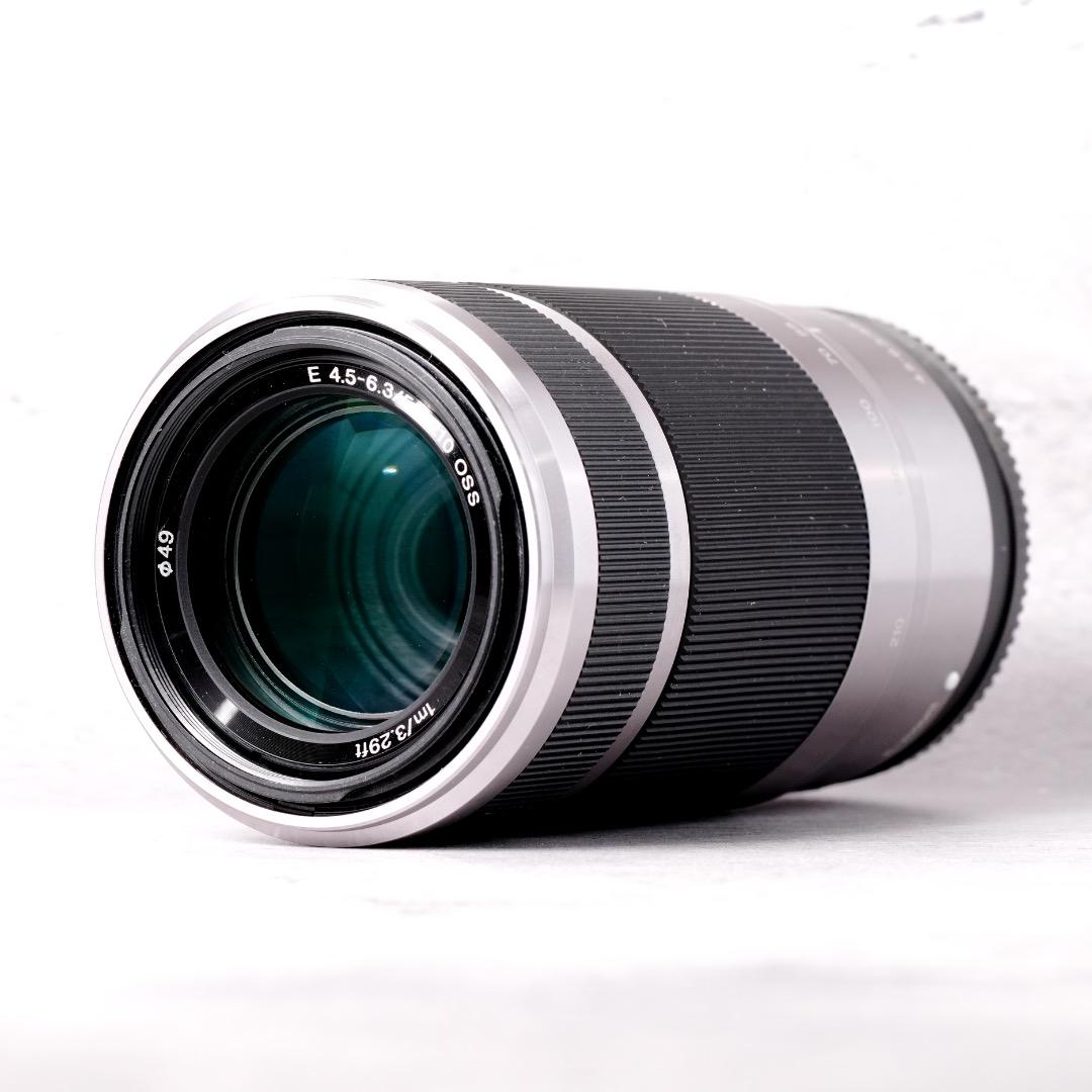 【運動会・スポーツに】SONY 望遠ズームレンズ SEL55210 698