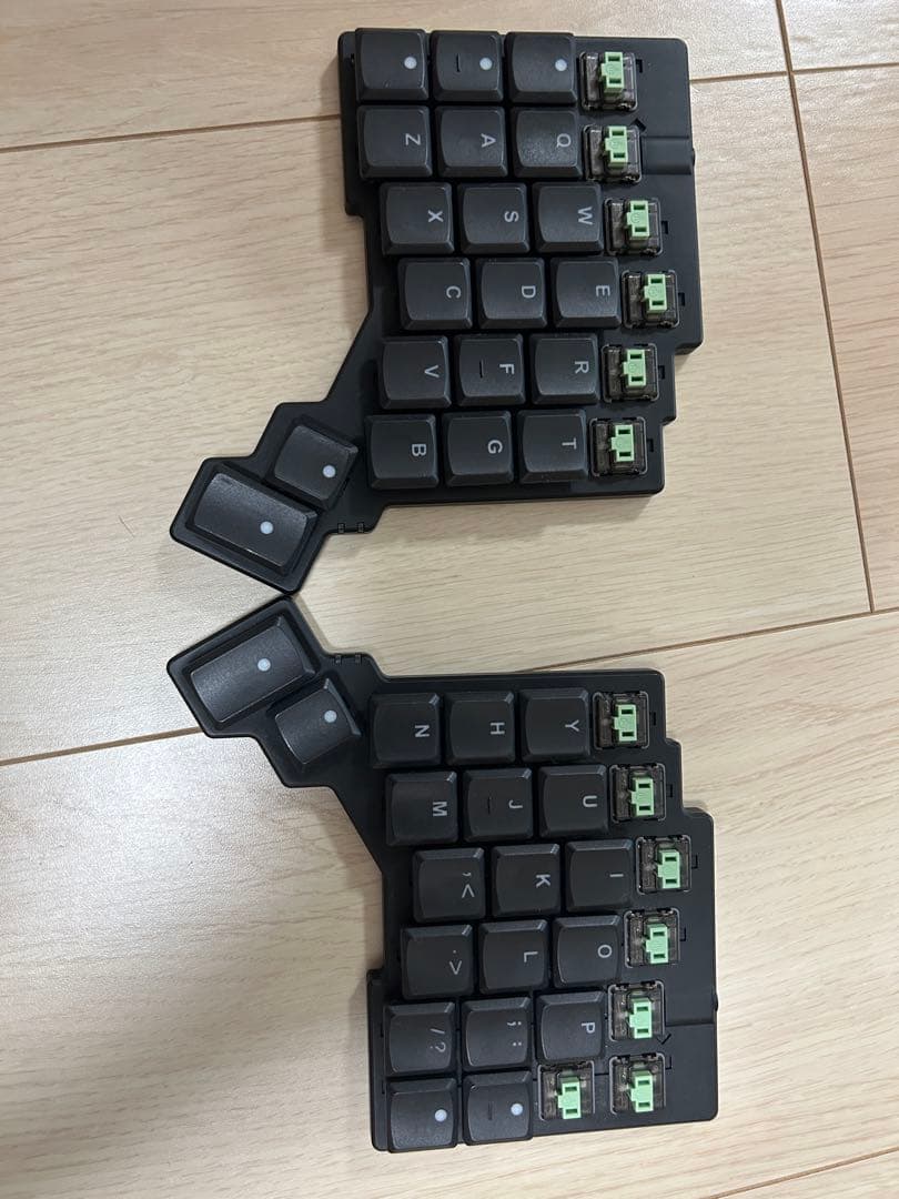 ZSA Voyager + 軸4種 + 傾斜付けキット フルセット