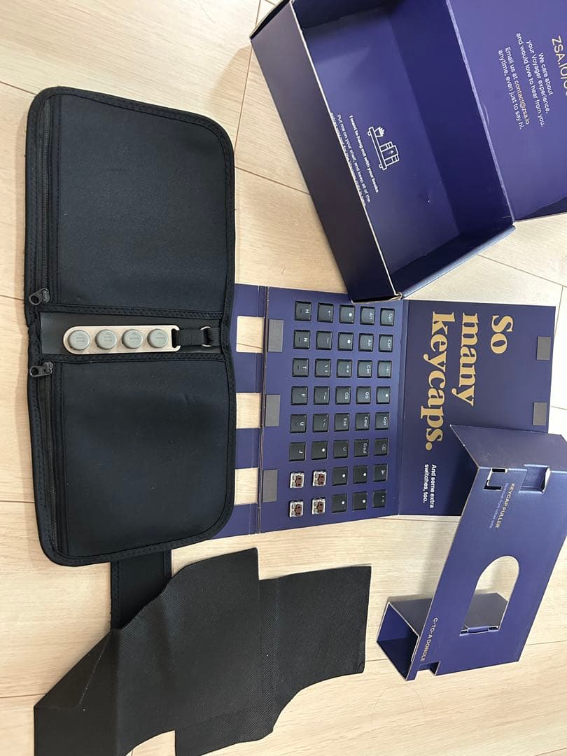 ZSA Voyager + 軸4種 + 傾斜付けキット フルセット