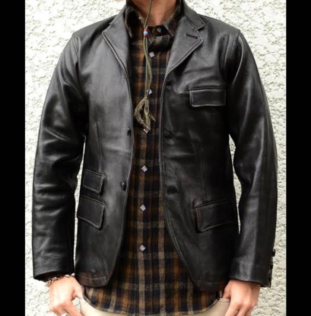 WEST RIDE レザー テーラードジャケット