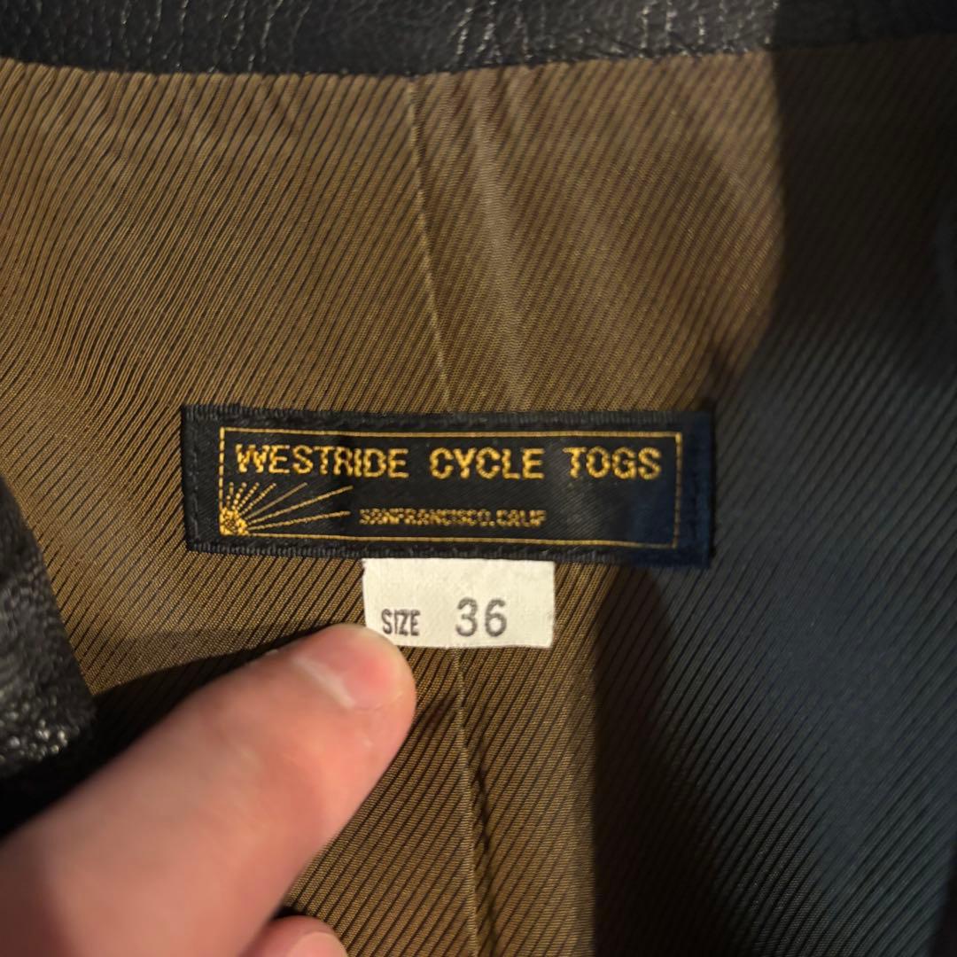 WEST RIDE レザー テーラードジャケット