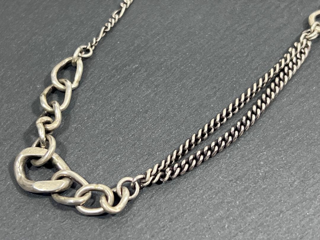 フランス　スターリング　シルバー　ネックレス　チェーン　ヴィンテージ　LRP