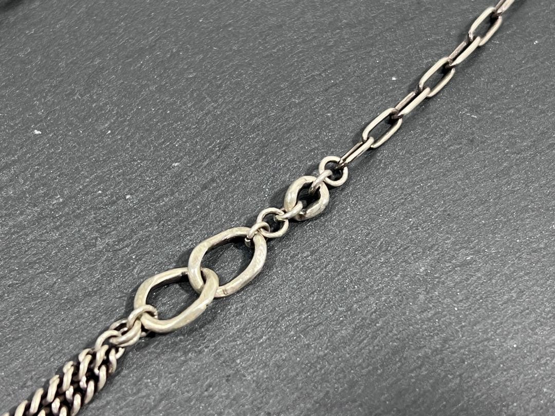 フランス　スターリング　シルバー　ネックレス　チェーン　ヴィンテージ　LRP