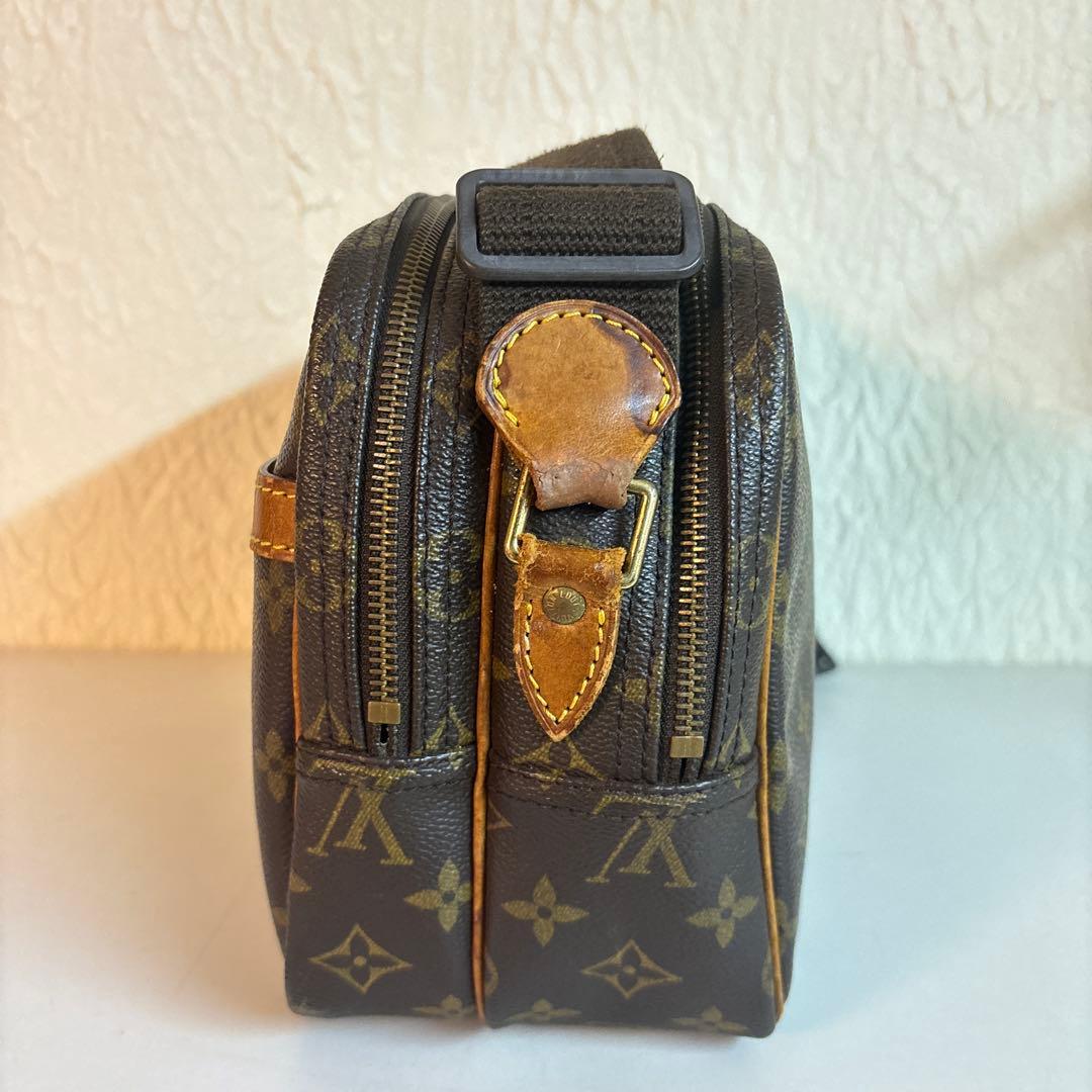 LOUIS VUITTON リポーター PM モノグラム ショルダーバッグ