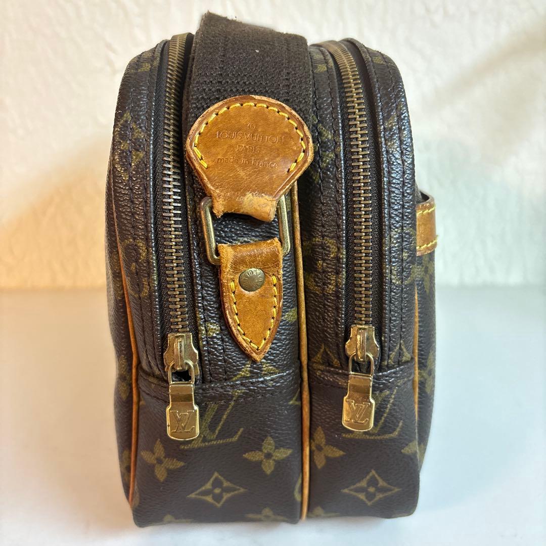 LOUIS VUITTON リポーター PM モノグラム ショルダーバッグ