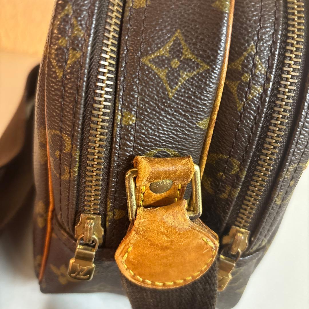 LOUIS VUITTON リポーター PM モノグラム ショルダーバッグ