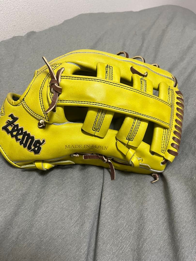ZEEMS ジームス 軟式グローブ 外野手用 SV-520GGN 軟式グラブ