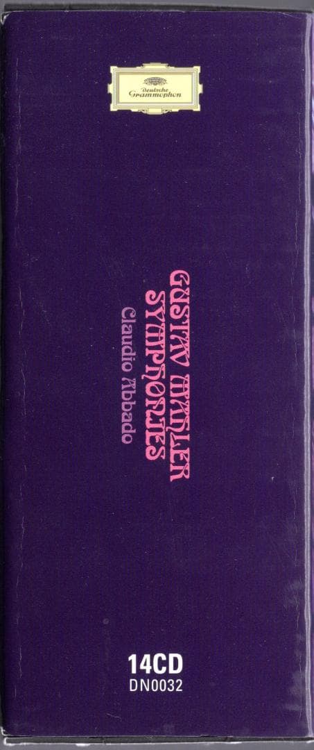 廃盤稀少！クラウディオ・アバド指揮　マーラー 交響曲全集　韓国ユニバーサル版