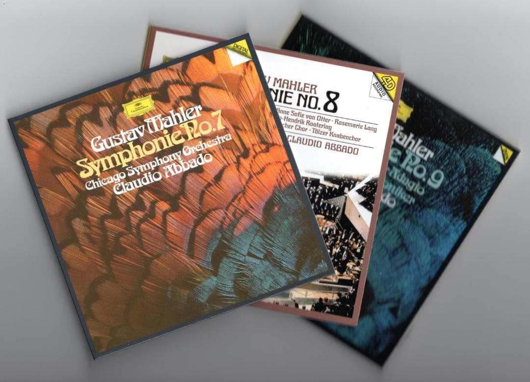 廃盤稀少！クラウディオ・アバド指揮　マーラー 交響曲全集　韓国ユニバーサル版