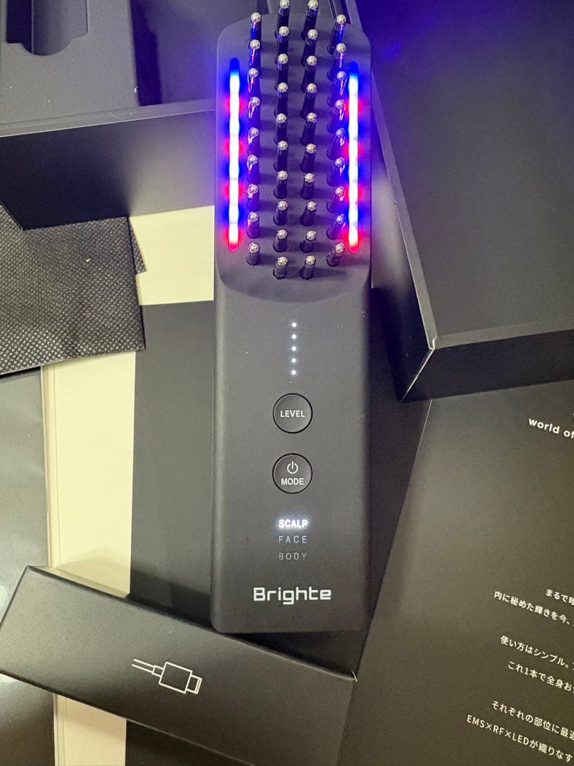 正規品❤︎ブライトBrighte ELEKI BRUSH＋新型エレキブラシ❤︎美顔器