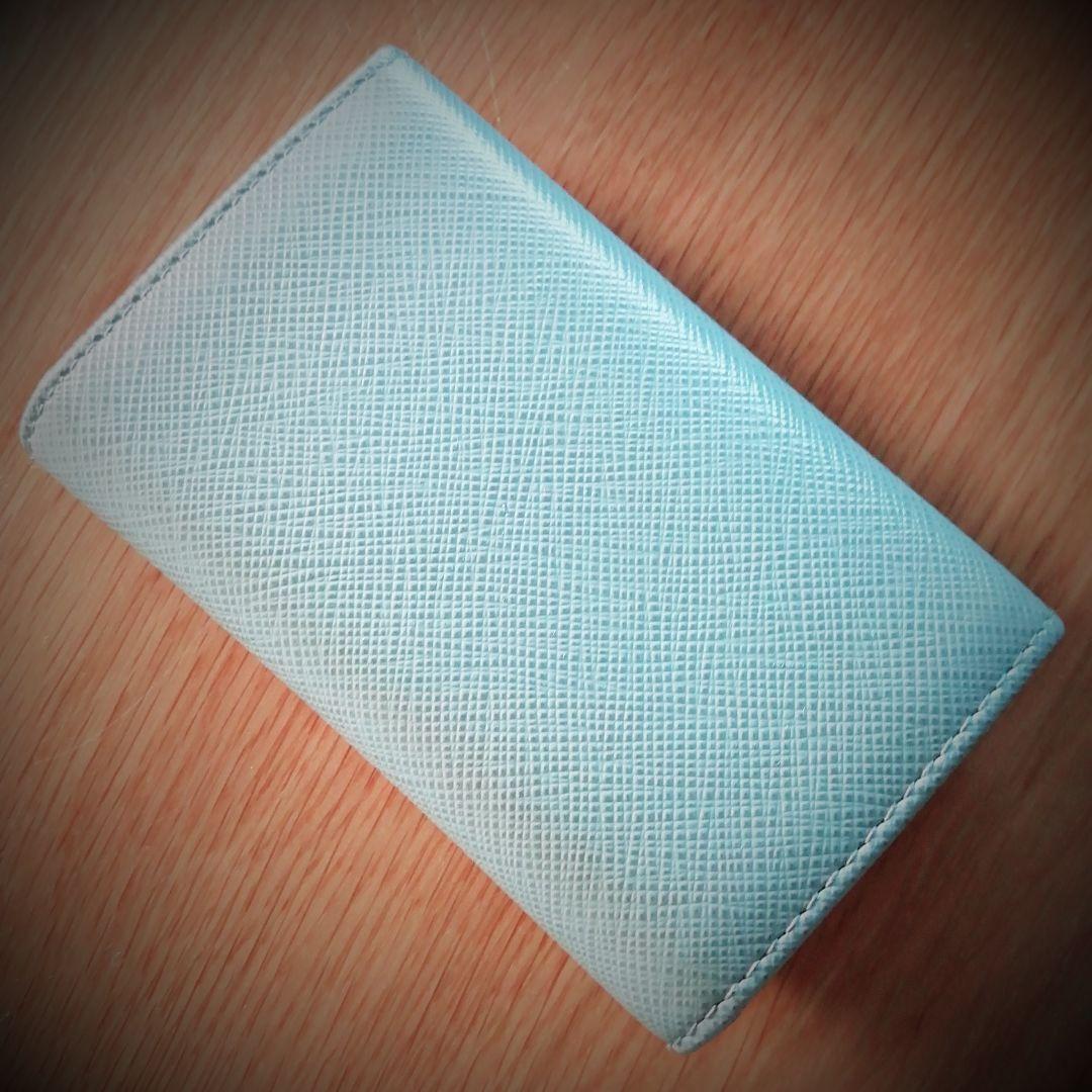 PRADA キーケース マルチカラー 現行品 ギャランティカード 極美品 プラダ