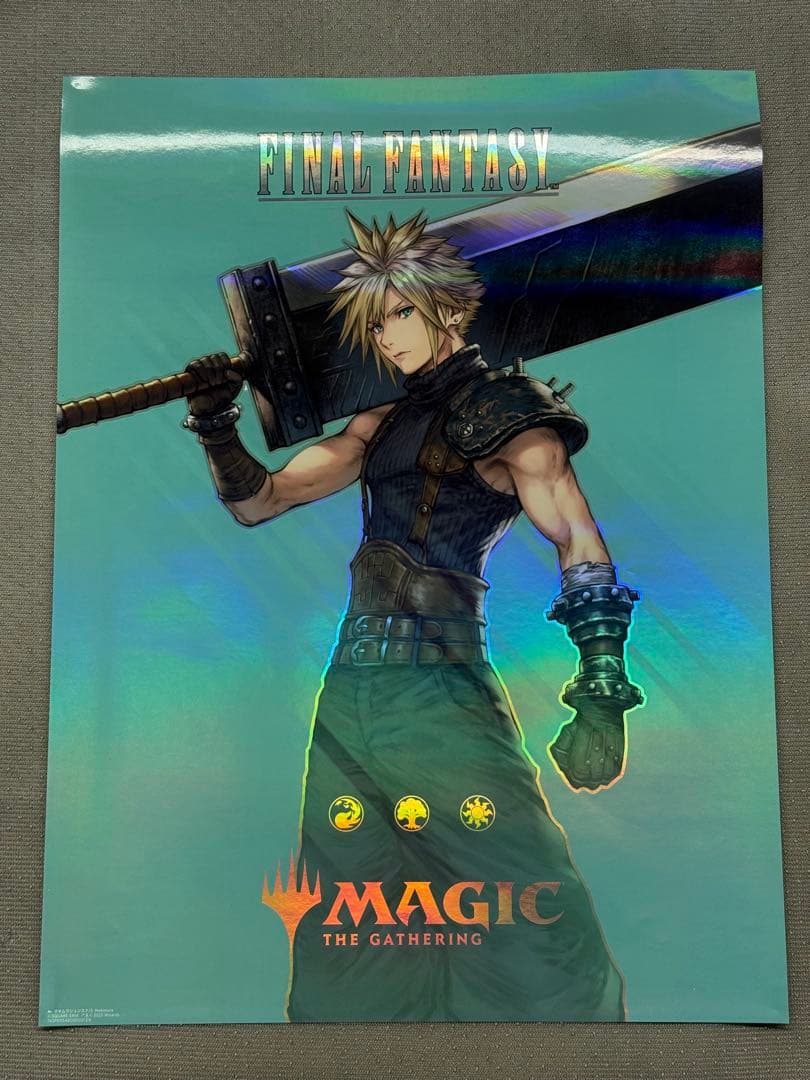 MTG FFコラボポスターfoil※5種set