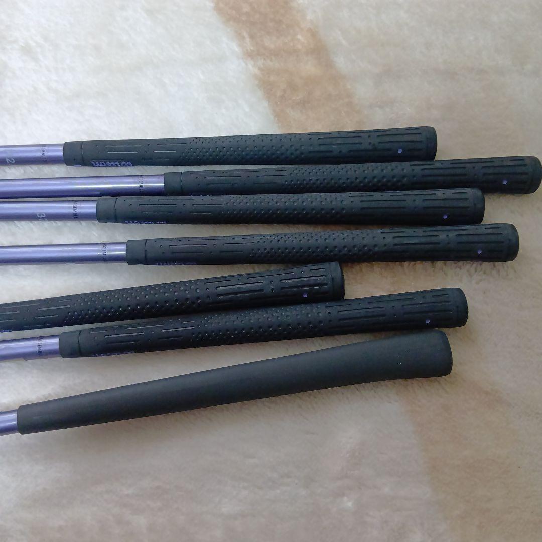 ゴルフクラブ×7本 Palcess CARBON FLEX-L byWilson