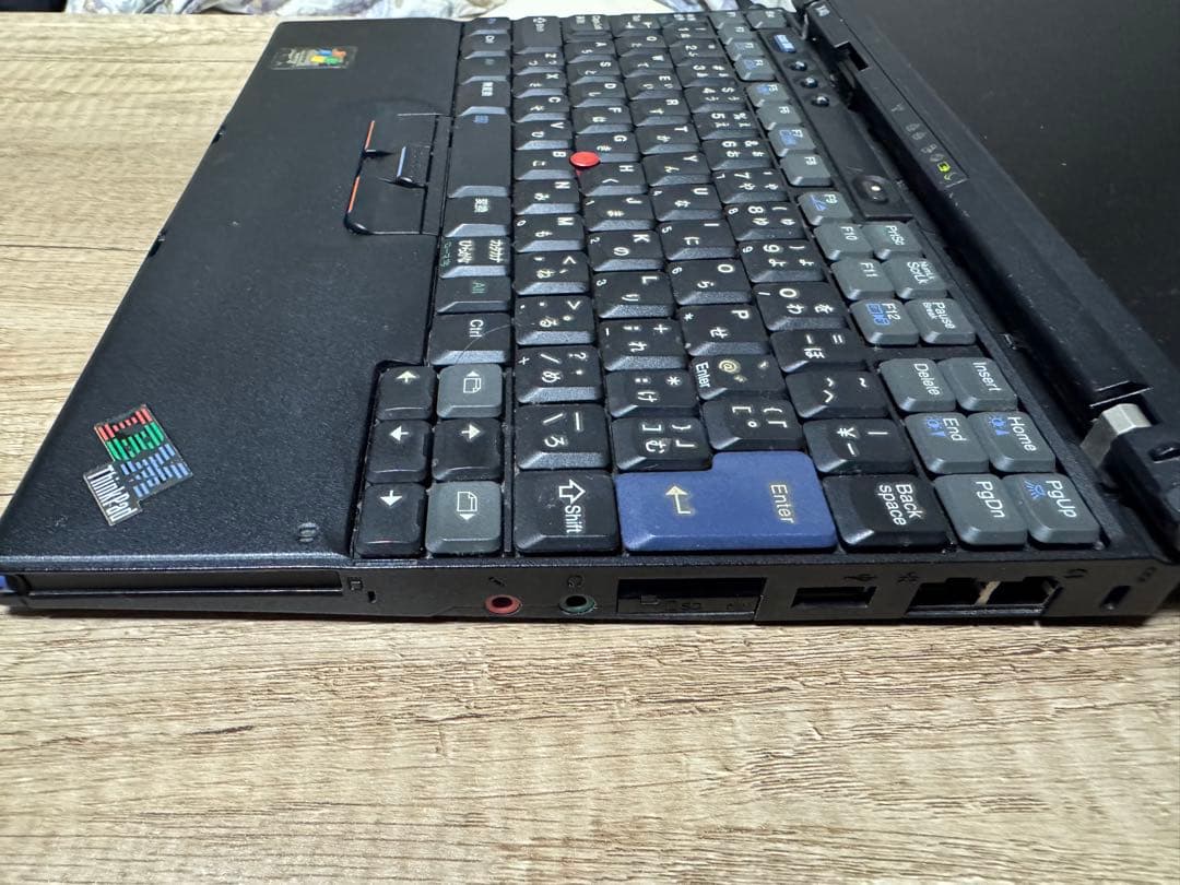 IBM ThinkPad X40 Windows XP 日本語キーボード