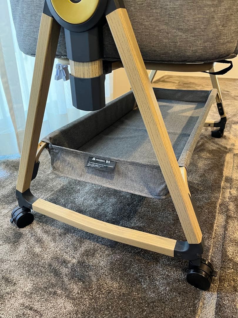 【美品】hzdmj Maydolly メイドリ ベビーベッド 折りたた式 移動式