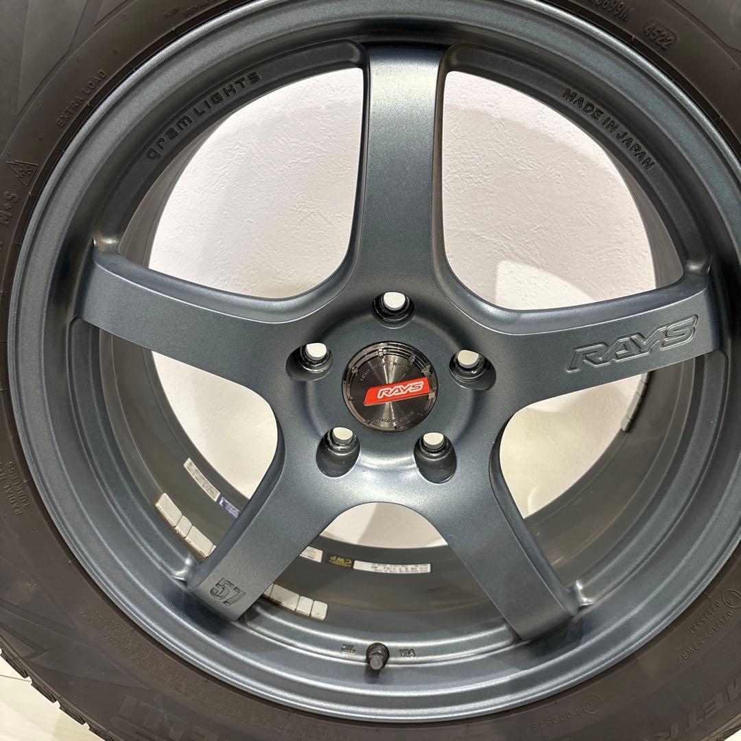 RAYS グラムライツ57CR 18インチ 4本 スタッドレス