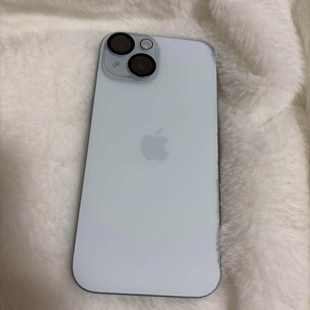 iPhone15本体256GB ブルー　SIMフリー　バッテリー86% 付属品
