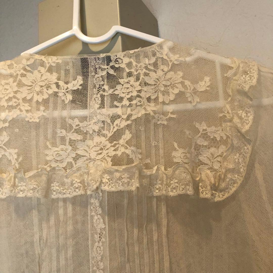 ルールロジェット leur legette レースアイボリー ブラウス サイズ1