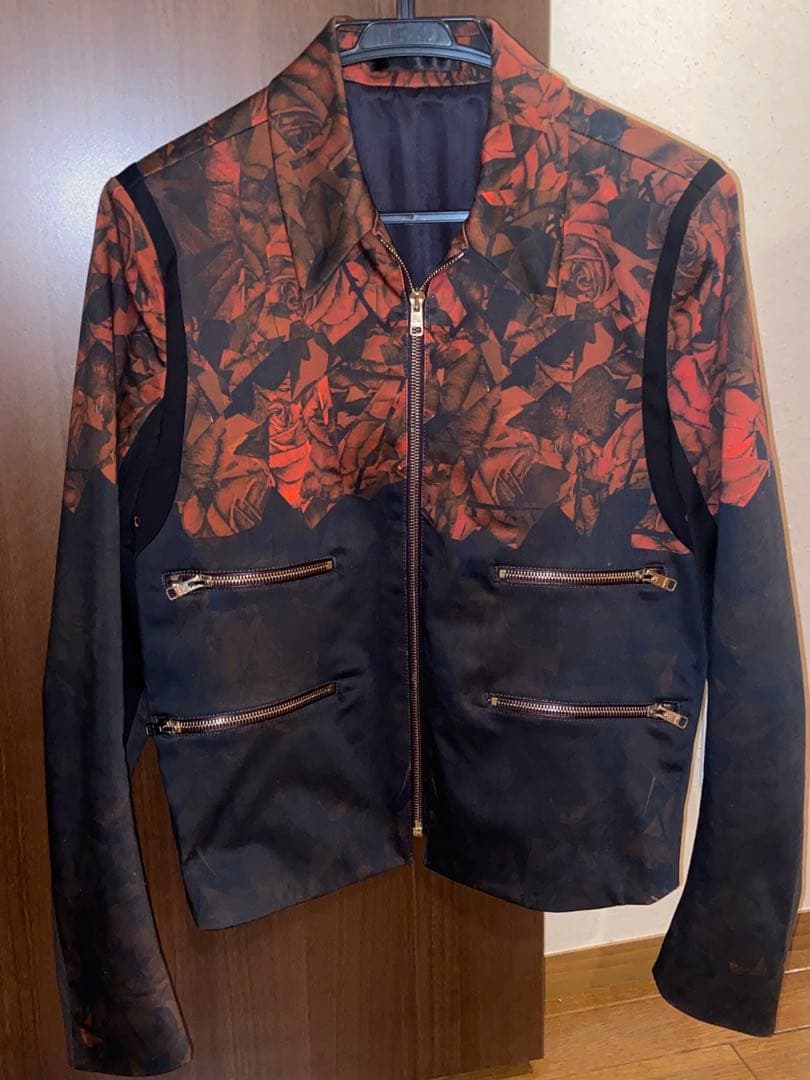 SMAP着用/Paul smith 赤薔薇ライダースジャケット