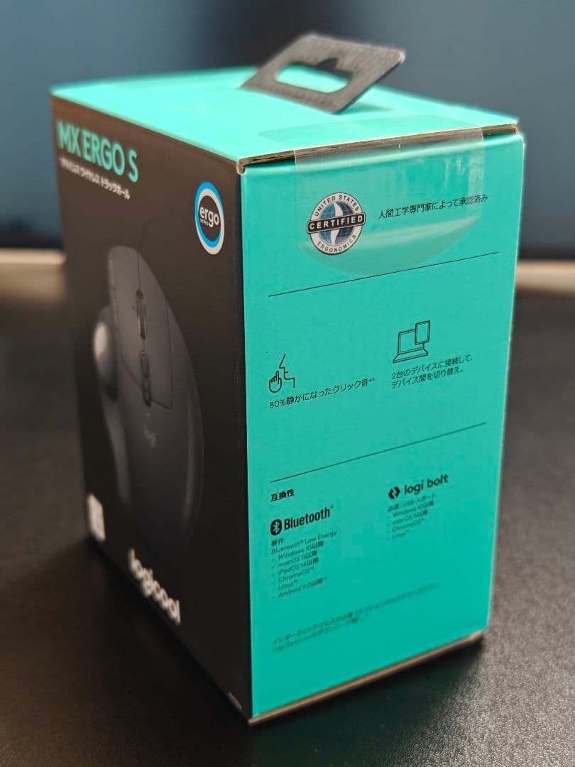 【新品国内正規品】Logicool MX ERGO S ワイヤレストラックボール