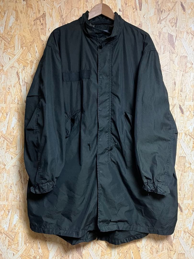 r*1様 U.S.ARMY M65 フィッシュテールパーカ 黒染め 米軍実物 モ