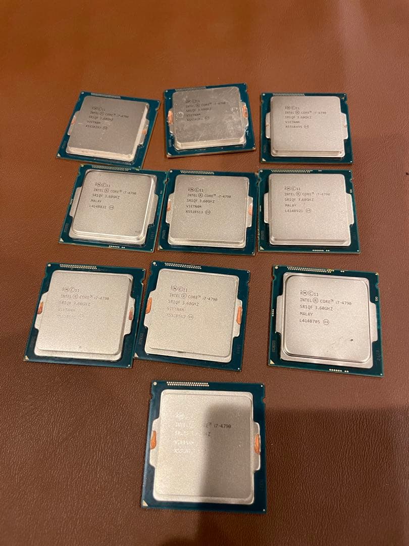 Intel Core i7-4790 CPU 動作未確認　返品不可