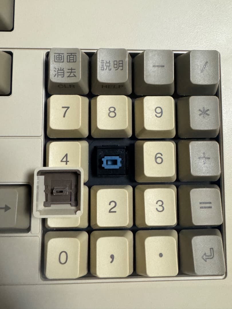 NEC PC-8801 Type A キーボード