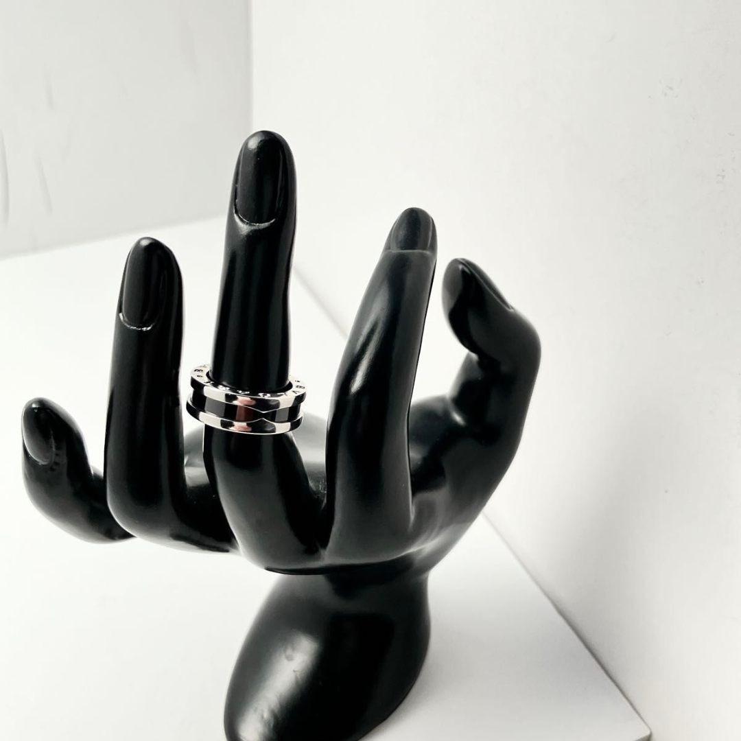 6 ブルガリ BVLGARI 925 リング 指輪 シルバー レディースY766