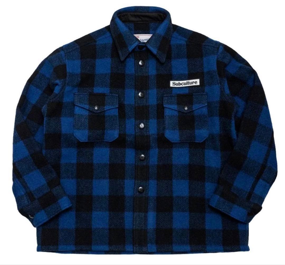 subculture サブカルチャー　バッファロー　チェックジャケット　3