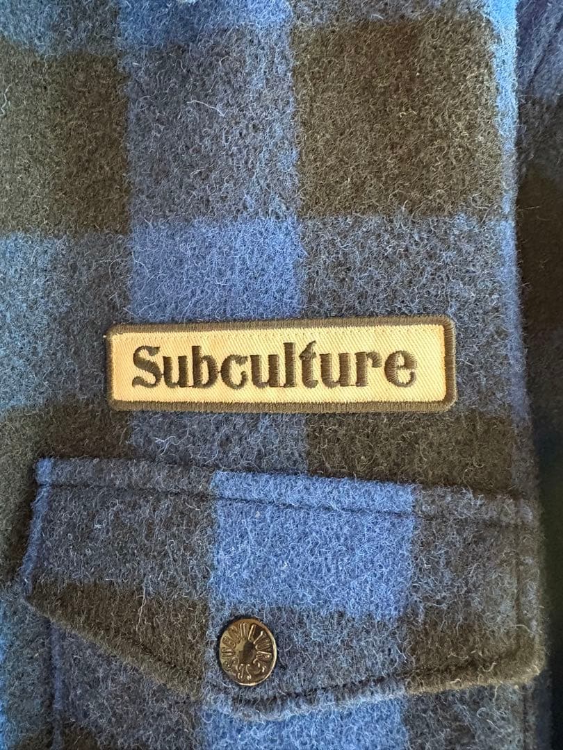 subculture サブカルチャー　バッファロー　チェックジャケット　3