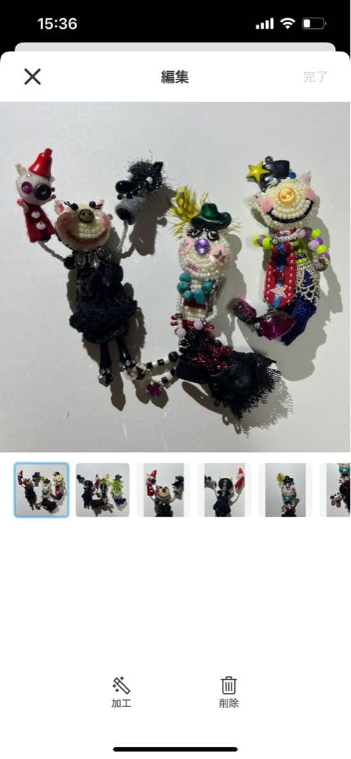 アルベロベロ　ブローチ　コサージュ