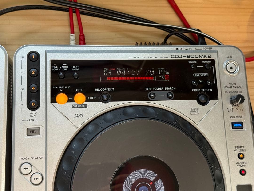 CDJ-800mk2 ×2台　動作確認済