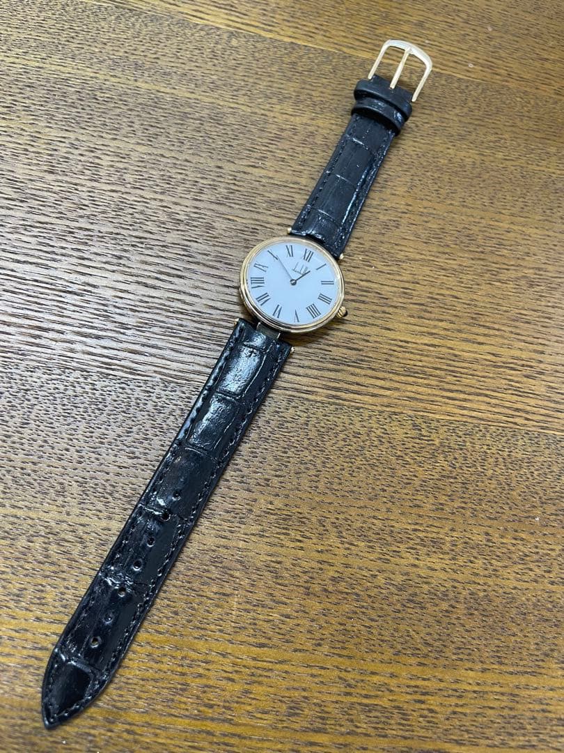 dunhill STARRING SILVER ヴィンテージ メンズ腕時計