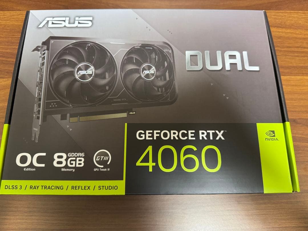 ASUS エイスース　DUAL-RTX4060-O8G-V2