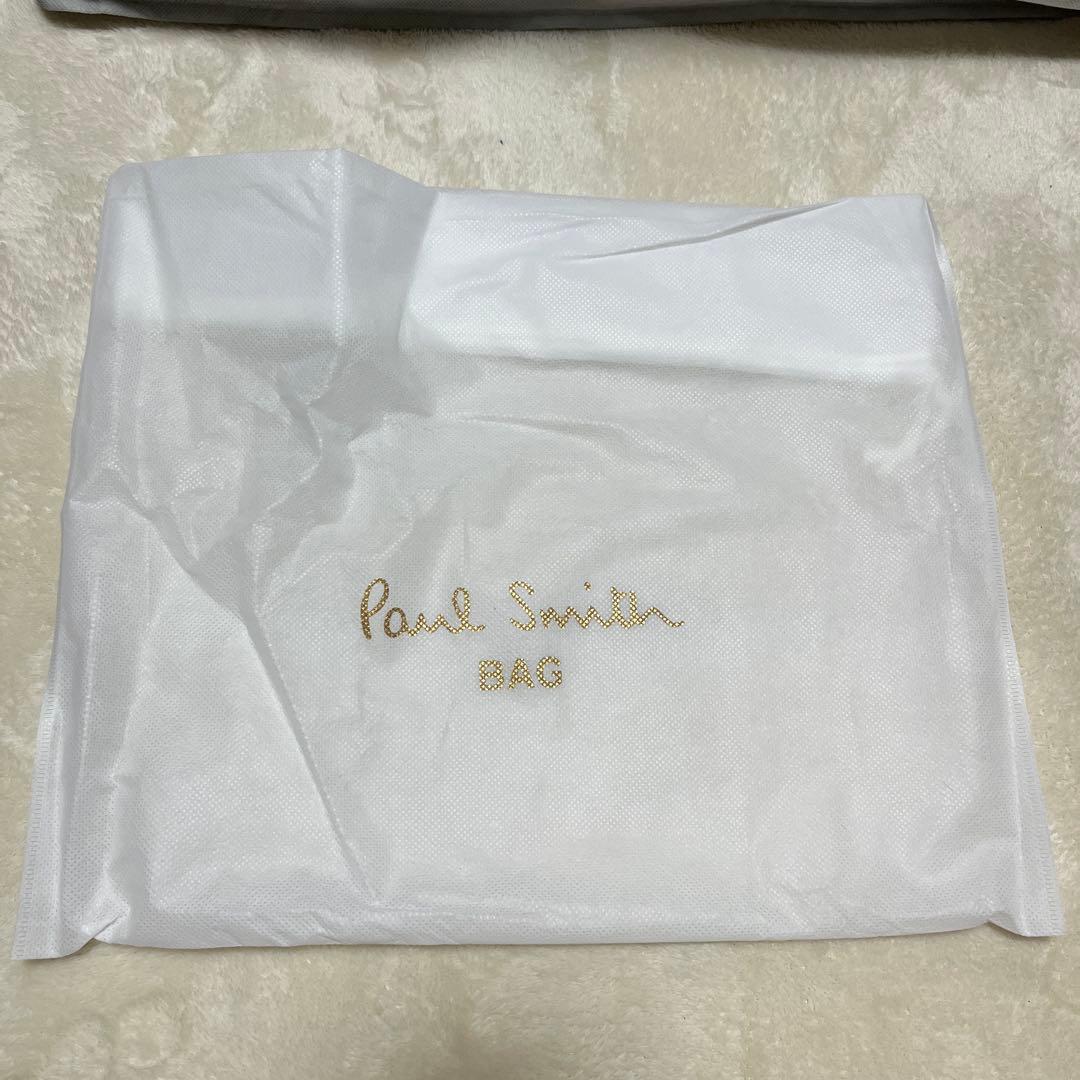 【新品未使用】ポールスミス　レザー　ショルダー　ブラック　サコッシュ