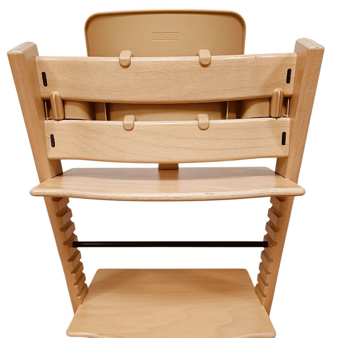 【組み立て不要】ストッケ トリップトラップ ナチュラル ベビーセット トレイ付
